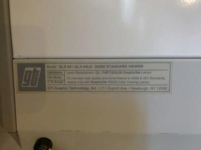 GTI GLX Graphiclite D-5000 GLX44 Transparency Viewer with 16" x 42" Viewing Area