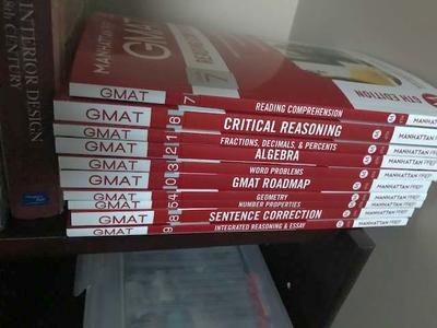 Gmat Complete Strategy Guide Set By Manhattan Gmat 6th