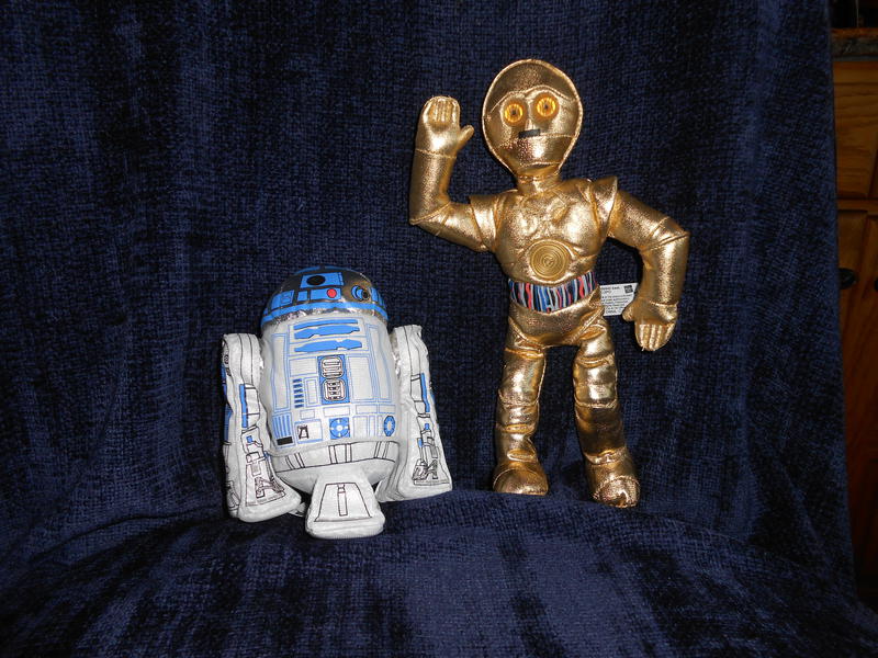 Collectable  2004 C-3PO and R2_D2 Plush