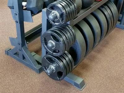 100# Change Plate Set - Rubber Coated. New! *OPR*