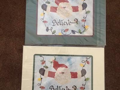 “Christmas Bulbs” Watercolor Print - Matted