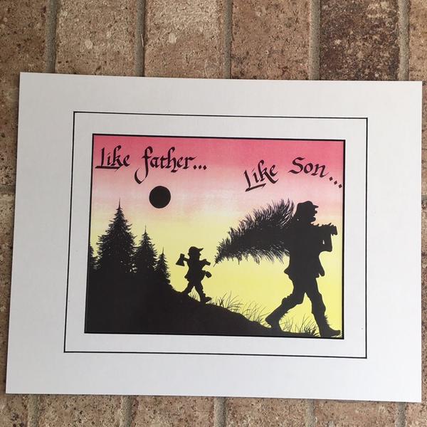 Watercolor/Calligraphy 