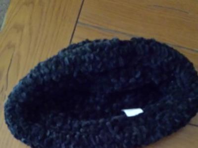 Thick Black Winter Hat