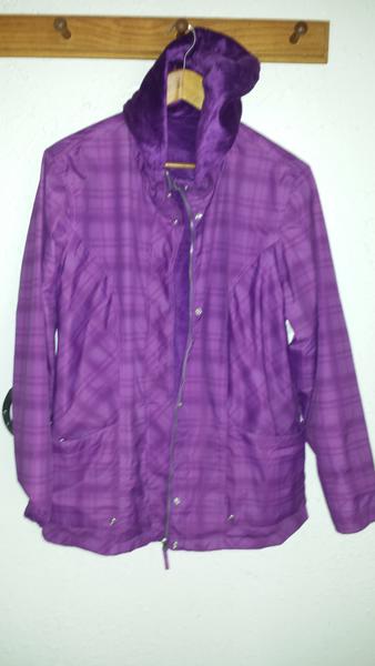 Below Zero Reversible Women's Purple Coat - XL