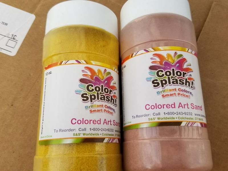 Colored Craft Sand