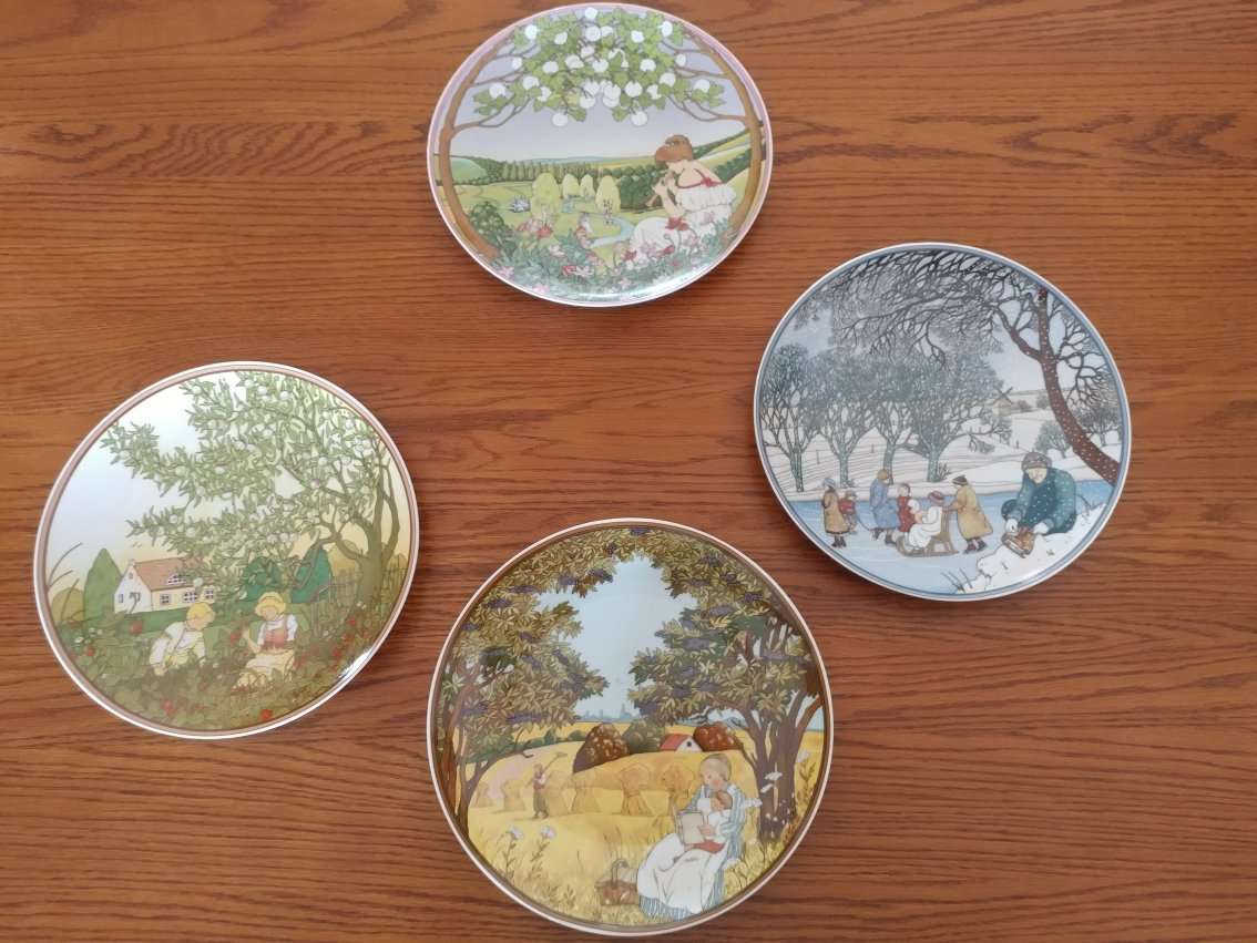 Villeroy and Boch "4 Seasons" plates