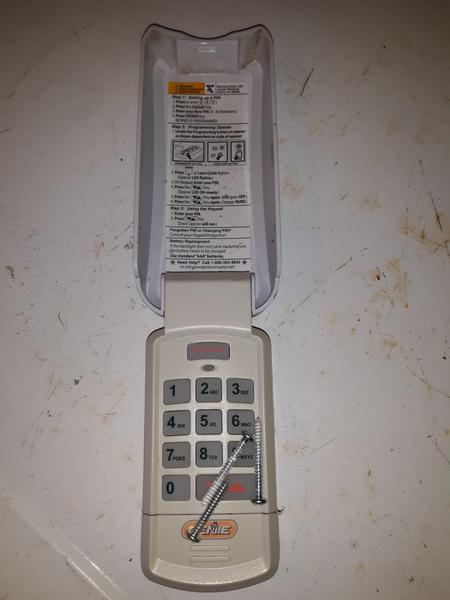 genie keyless entry