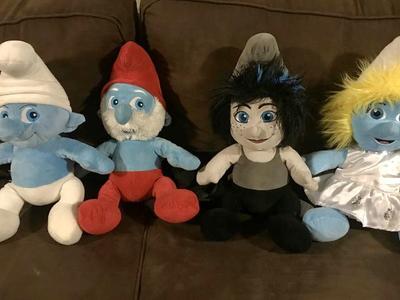 Build A Bear Smurfs