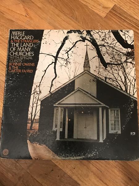1971 Merle Haggard The Land Of Many Churches 2LP