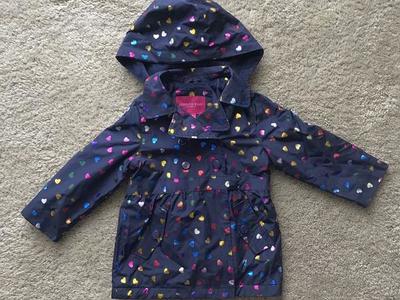 3T Heart Rain Coat