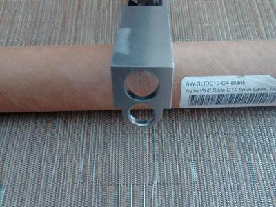 Glock 19 slide blank