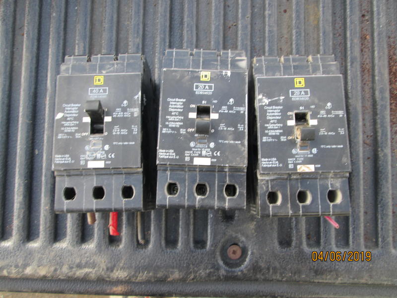 SQ D Breakers/Westinghouse.