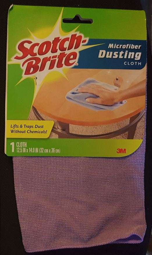 Microfiber Dusting cloth (Scotch-Brite)