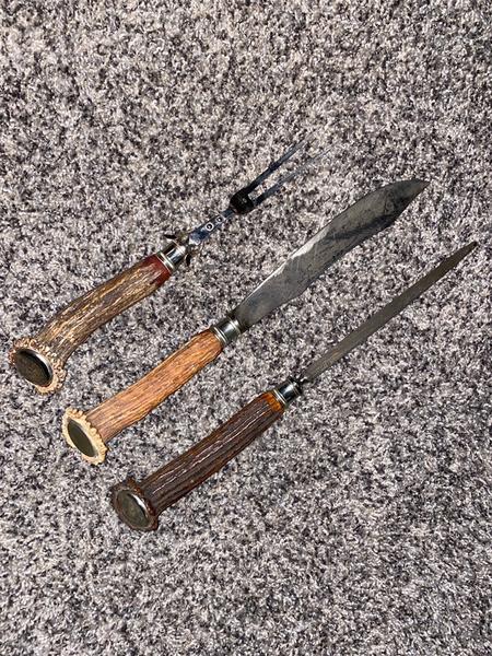 Boker Tree Brand Stag Handle Carving Set