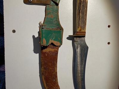 Original Buffalo Skinner Knife - Solingen Germany