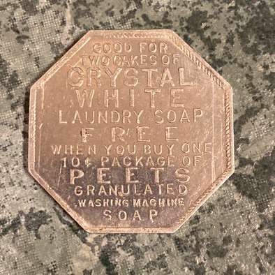 Crystal White Laundry Soap Token