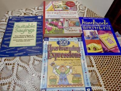 Several Really Fun Scrapbooking, Card And Cake Making Ideas Booklets And More...