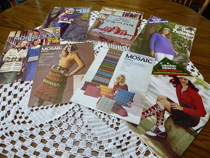 Several Really Great Vintage Knitting Pattern Booklets