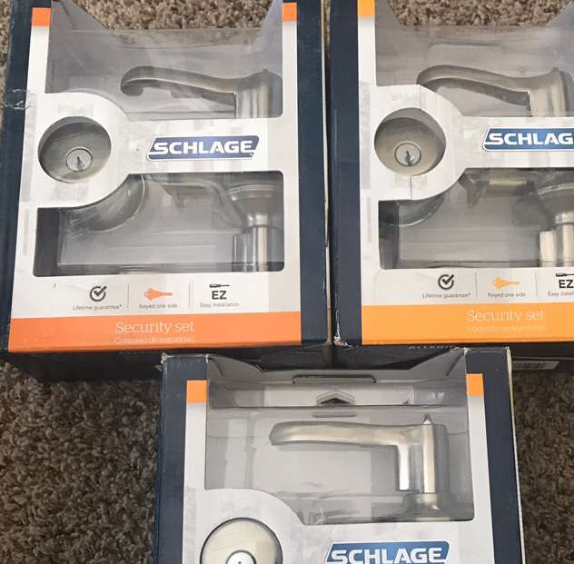 Finish Nickel Security Set