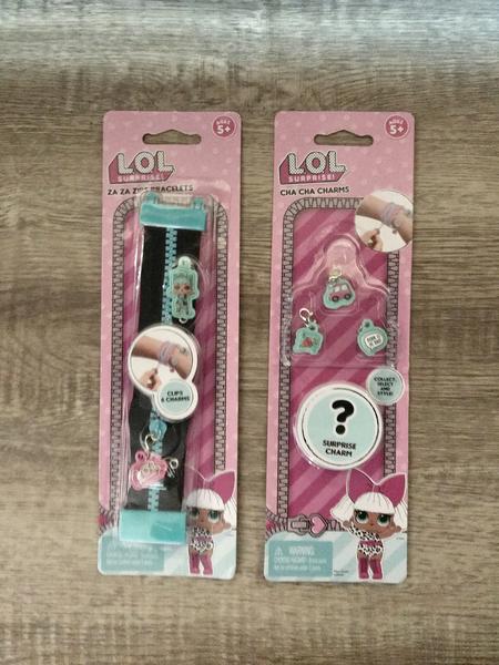L.O.L. SURPRISE! ZAZA ZIPS BRACELET & CHARMS!