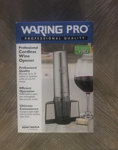 Waring Pro Professional Cordless Wine Opener