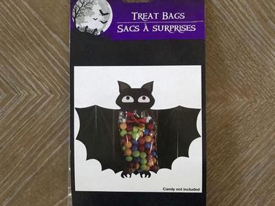 Halloween Bat Treat Bags