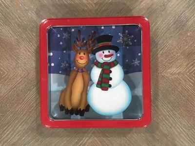 Christmas Tin Box