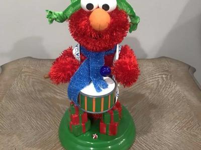 Sesame Street Animated Christmas Elmo Drummer Boy!