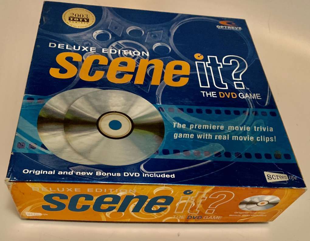 Movie Trivia Scene It? with Bonus Disc Board Game