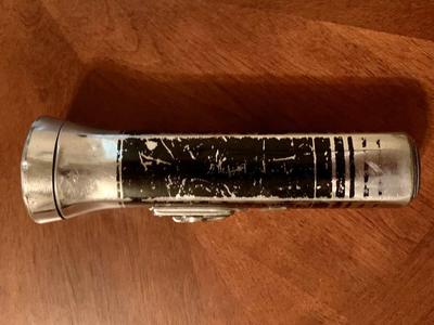 Vintage Metal Eveready Masterlight Flashlite