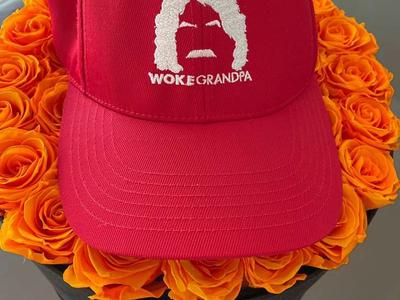 Woke Grandpa Adjustable Hat