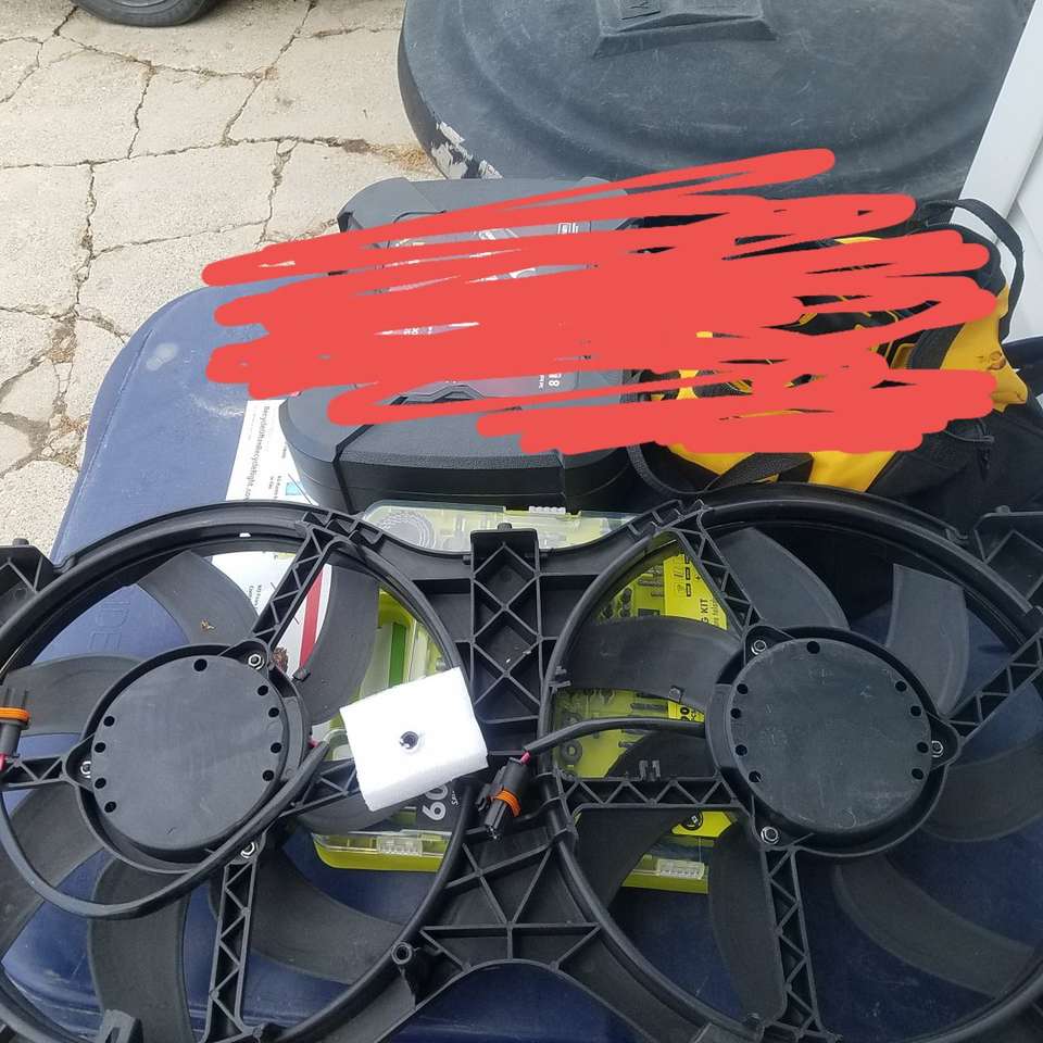 Dual cooling fan new