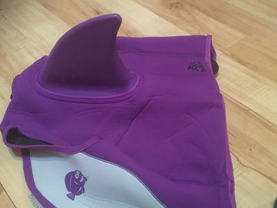 Shark Suit Size M For 2-3 Years Old