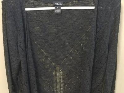 RUE 21 SIZE MEDIUM COVER SWEATER
