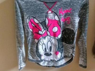 ADORABLE MINNIE MOUSE SHIRT GIRLS SIZE 10