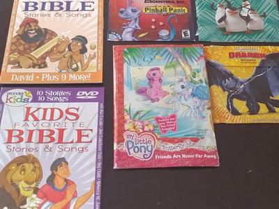 6 DVDs for CHILDREN