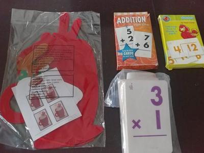 CHILDRENS LEARNING CARDS AND CRAFT