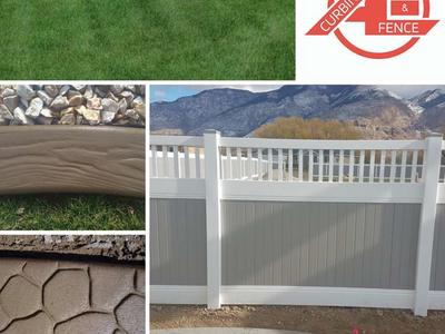 White Vinyl Fencing! WINTER SPECIAL!