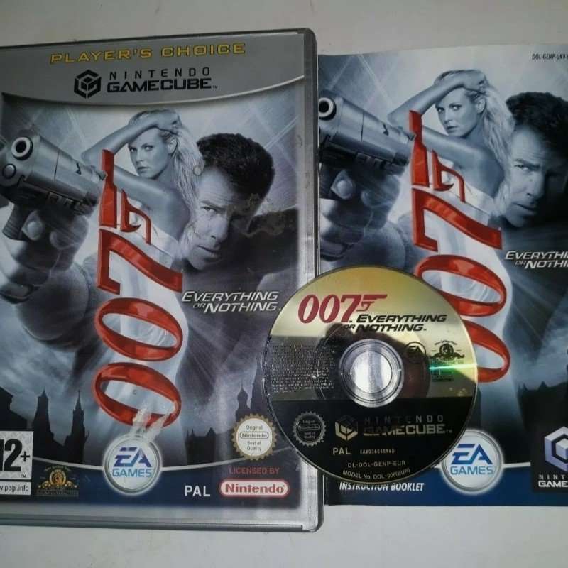 Gamecube JAMES BOND 007 EVERYTHING OR NOTHING Nint