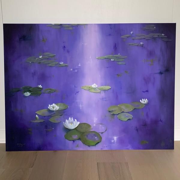 Large Original Oil Painting By Local Artist