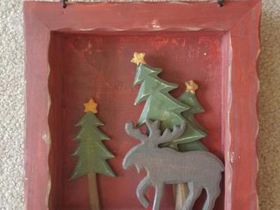 Moose & Trees Hanging Decor