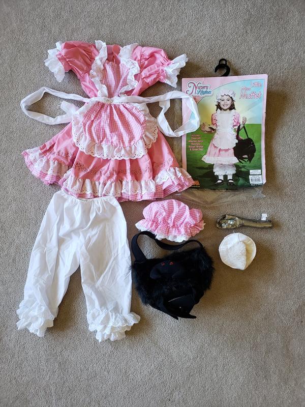 Little Miss Muffet Halloween Costume - size 4 - 6x