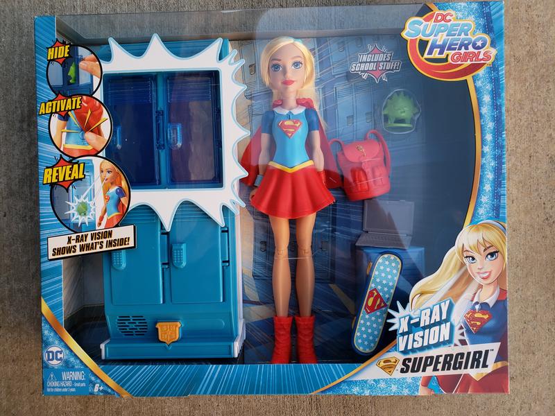 DC Super Hero Girls Supergirl Locker, Doll & MORE!