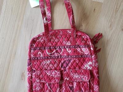 NEW WITH TAGS!! Vera Bradley Mesa Red Bag