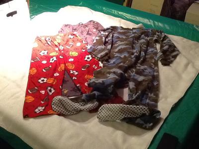 Miscellaneous boys pajamas fits 9-12
