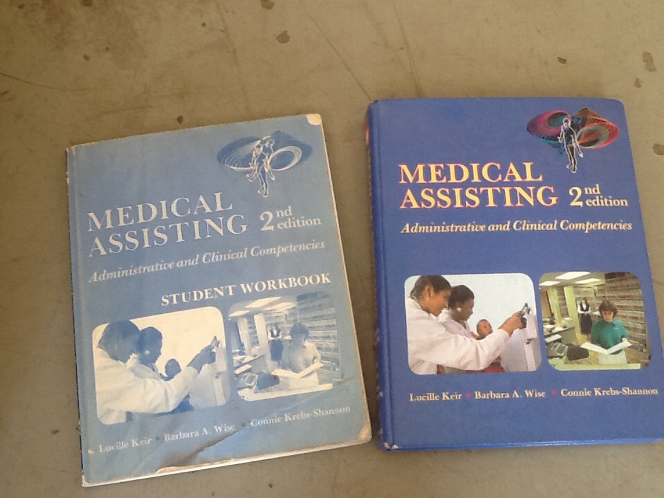 Medical assisting 2nd edition book $1.00 each