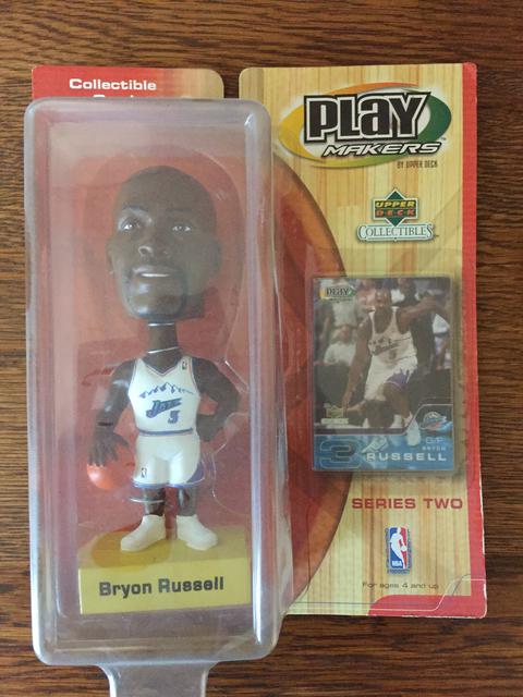 Bryon Russell collectible bobble head doll