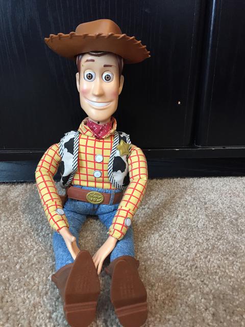 Sheriff Woody doll from Toy Story