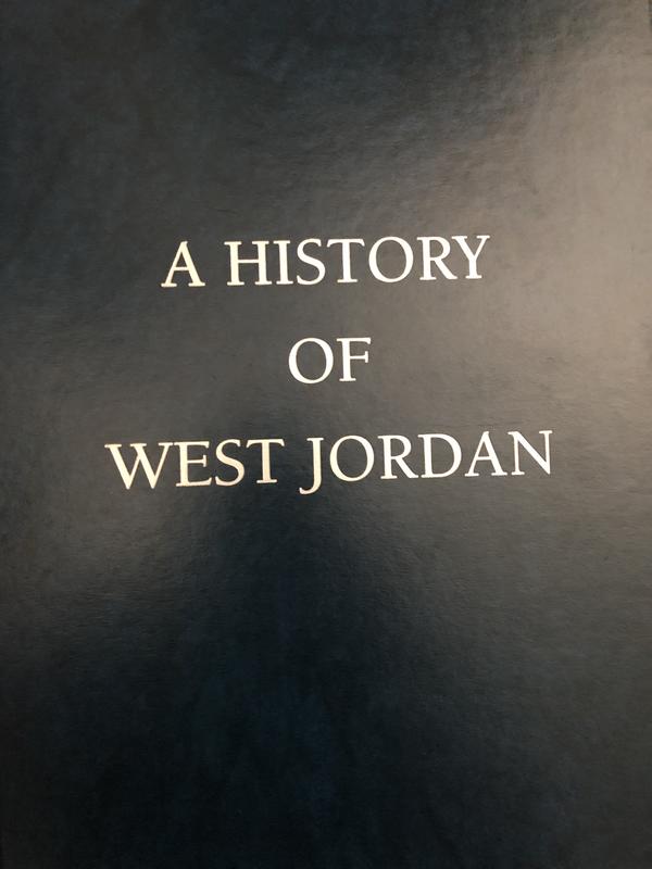 A History Of West Jordan Hardback Book