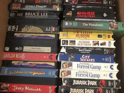 MISCELLANEOUS RATED R VHS VIDEO CASSETTE TAPES